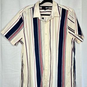 GBG Los Angeles Button Down T-shirt